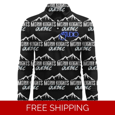 Le Studio Morin-Heights Custom 3D Long-Sleeved Polo Shirt